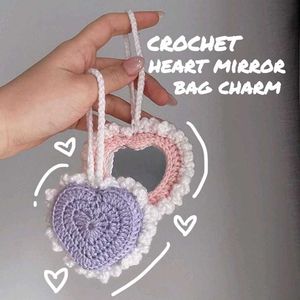 Crochet decorative mini Mirror