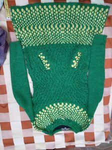long woolen top