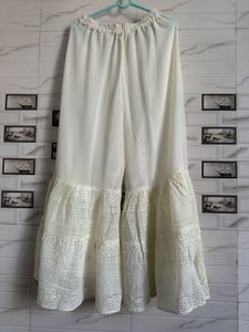 White Palazzo Pants