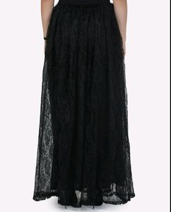 SCORPIUS Black Lace Skirt Fixed Price