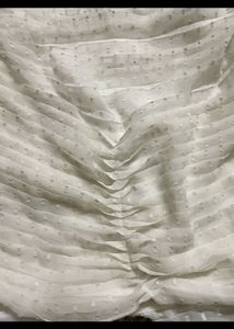 OFF SHOULDER WHITE DRESS🤍