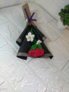 Handmade Crochet Rose Bouquet 💐💐💐