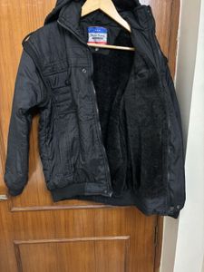 🆕Men’s Jacket with Detachable Hood &amp; Sleeves