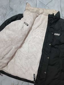 WAU double sided Black-white Puffer Jacket💎