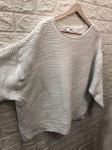 off white zara Knit Top🕶️‼️