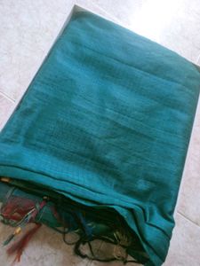 Peacock Colour Saree