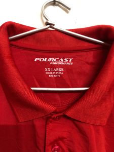 Fourcast Red Short Sleeve T shirt