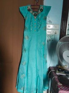 Sea Blue Festival Gown