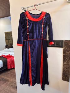 Girls&#39; Velvet Maxi Dresses - Set of 2