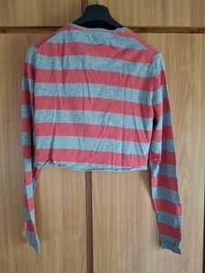 Striped Cropped T-Shirt