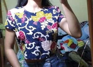 Zara Floral Top.