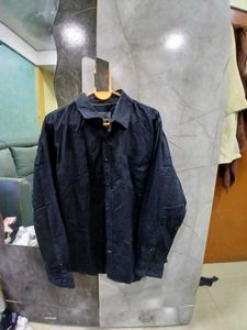 Classic Black Button-Down Shirt
