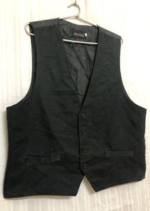 Univogue Black Waistcoat