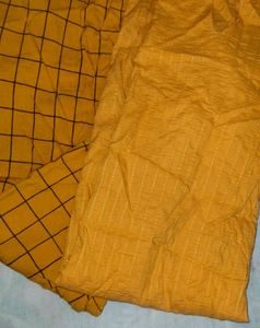 Mustard Dress Material