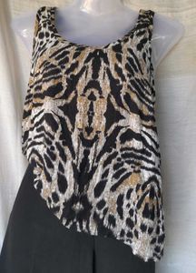 Animal Print Tank Top