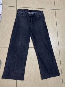 Charcoal Jean Wide Leg