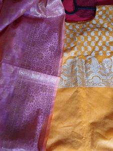 Beautiful Cotton Silk Kurta Dupatta