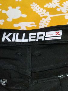 Seal Pack Killer Formal Black Jeans