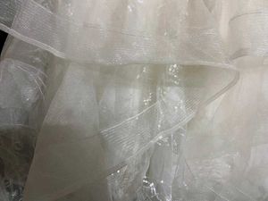 Sparkly White Tulle Flower Girl Dress