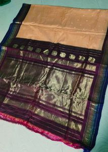 Multi Colour Cotton Silk Pure Gadwal Saree