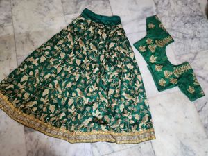 Green Lehenga Choli