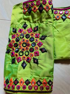 Machine Embroidery Work Blouse
