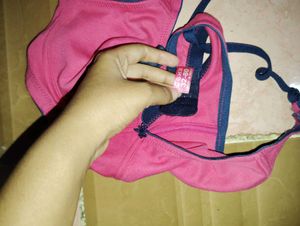 Pink Bra
