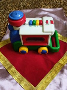Engine Toy With Cassette Antique Piece