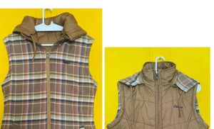 Plaid Vest
