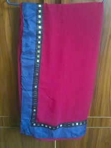 Mirror Lace Work Saree