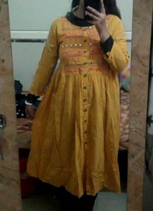Mustard Yellow Kurta