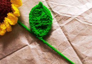 Crochet Sunflower (1pc)✨️🫶🌻