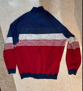 Stylish Striped Pullover Sweater