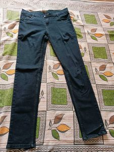 Dark Wash Zipper Ankle Jeans