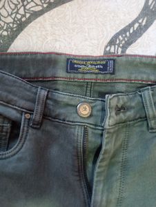 Olive Jeans For Men