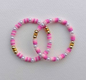 Handmade Pink Bracelets (Pack of 2) 💝