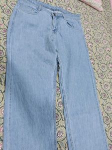 Light Wash Denim Jeans