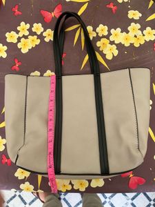 Beige Handbag