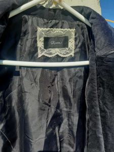 Pinteresty Vintage Blazer Outer Wear For Women