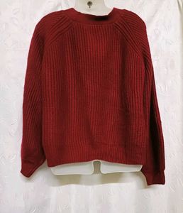 Premium Burgundy Knit Cardigan ♥️