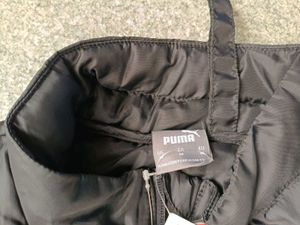Puma Black Padded Jacket, M Size