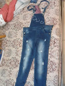 Denim Dungarees