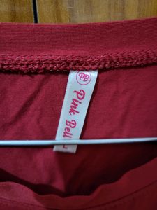 Red Tshirt(mostly Maroon)