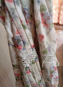 Floral Print Maxi Dress