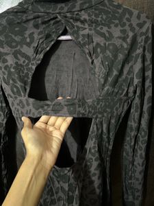 Styled Back Mini Dress