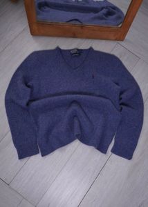 Ralph Lauren V-Neck Wool Sweater