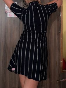 Striped Mini Dress