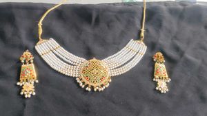 Haidrabadi necklace earrings set