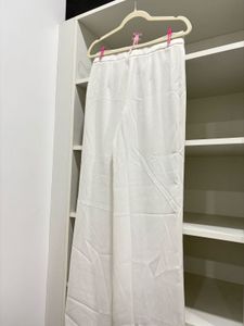 Zara White Trousers