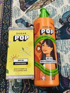 Sugar Pop Sunscreen and Brightening Lotion